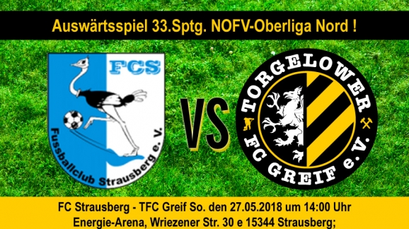 Auswärtsspiel FC Strausberg !