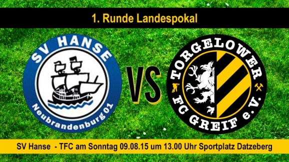 1. Runde Landespokal SV Hanse - TFC Greif