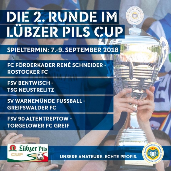 Auslosung 2. Pokalrunde !